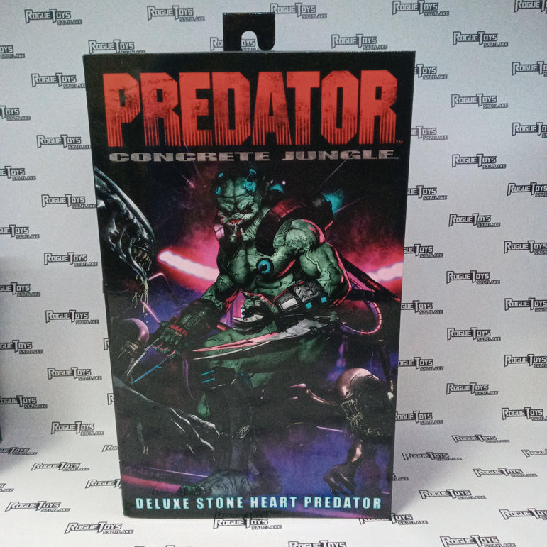 Neca Predator Concrete Jungle Deluxe Stone Heart Predator - Rogue Toys