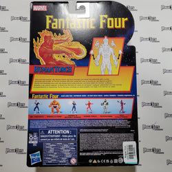 (BOX WEAR) HASBRO Retro Marvel Legends, The Human Torch (Fantastic Four) - Rogue Toys