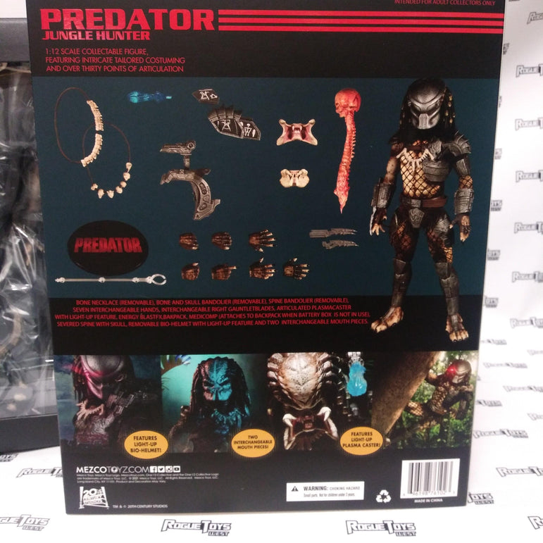 Mezco toyz one:12 jungle hunter predator