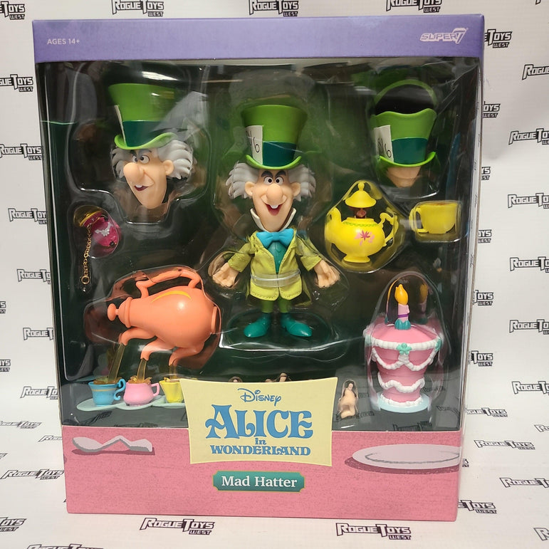 Super7 Disney Alice in Wonderland Mad Hattet - Rogue Toys
