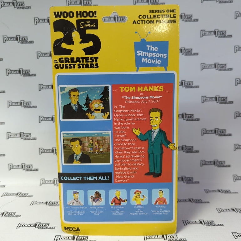 NECA The Simpsons 25 of the Greatest Guest Stars Series 1 Tom Hanks