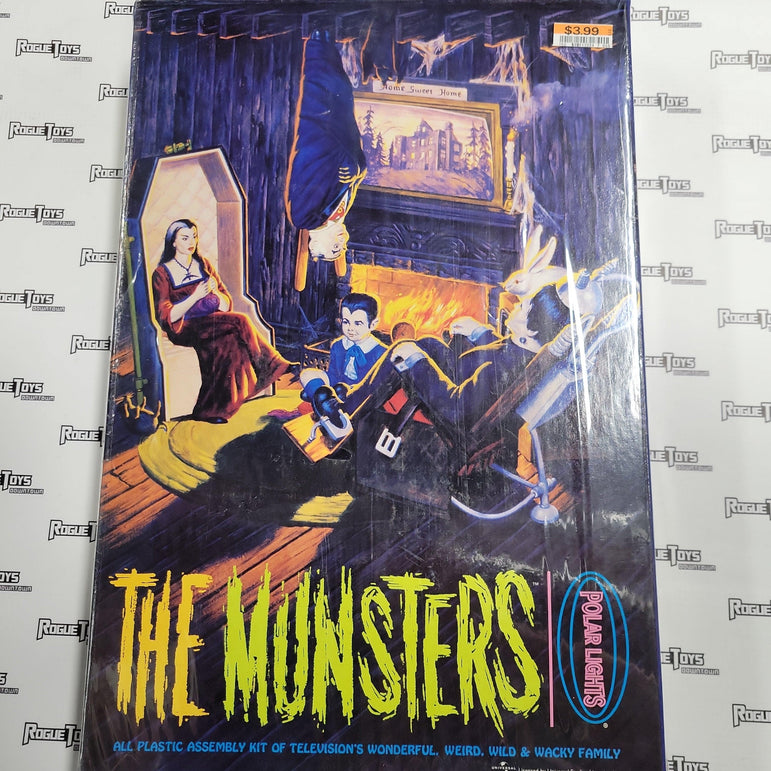 POLAR LIGHTS, All Plastic Assembly Kit, The Munsters (1997) - Rogue Toys