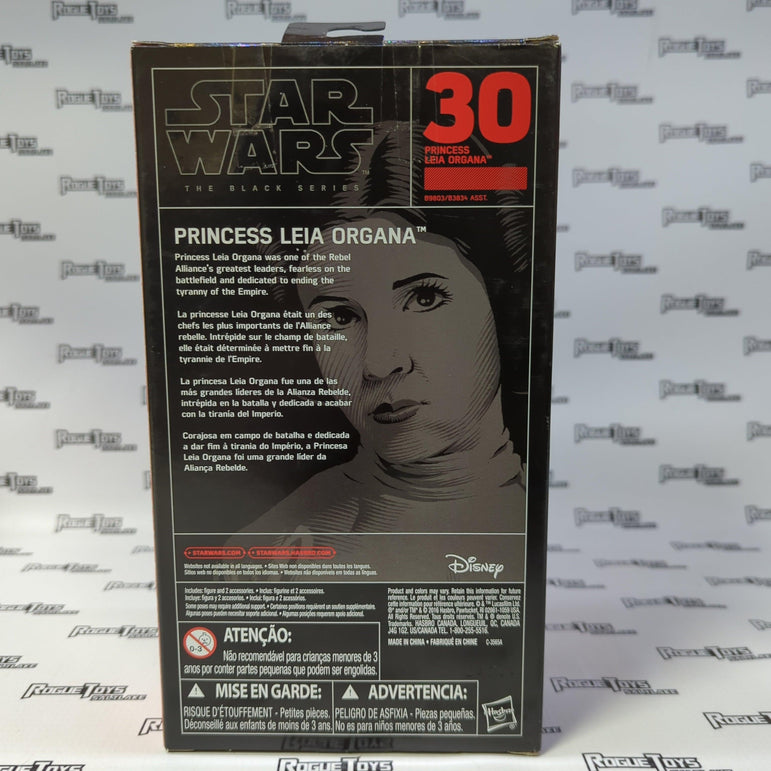 Hasbro Star Wars The Black Series Princess Leia Organa - Rogue Toys