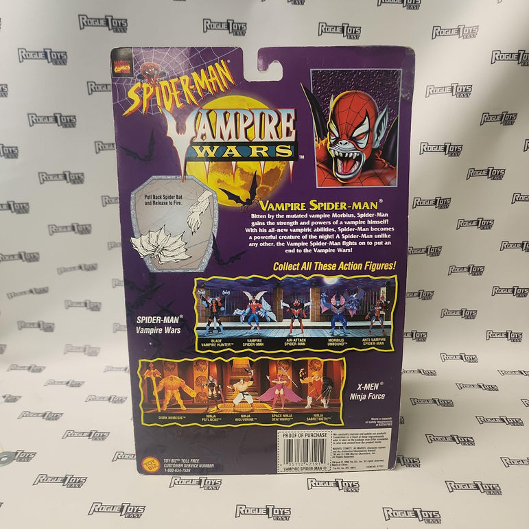 Toy Biz Spider-man Vampire Wars Vampire Spider-man - Rogue Toys