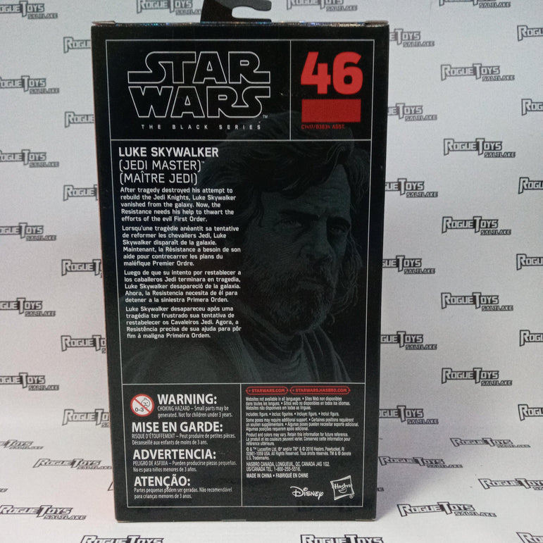 Hasbro Star Wars Black Series Luke Skywalker (Jedi Master) - Rogue Toys