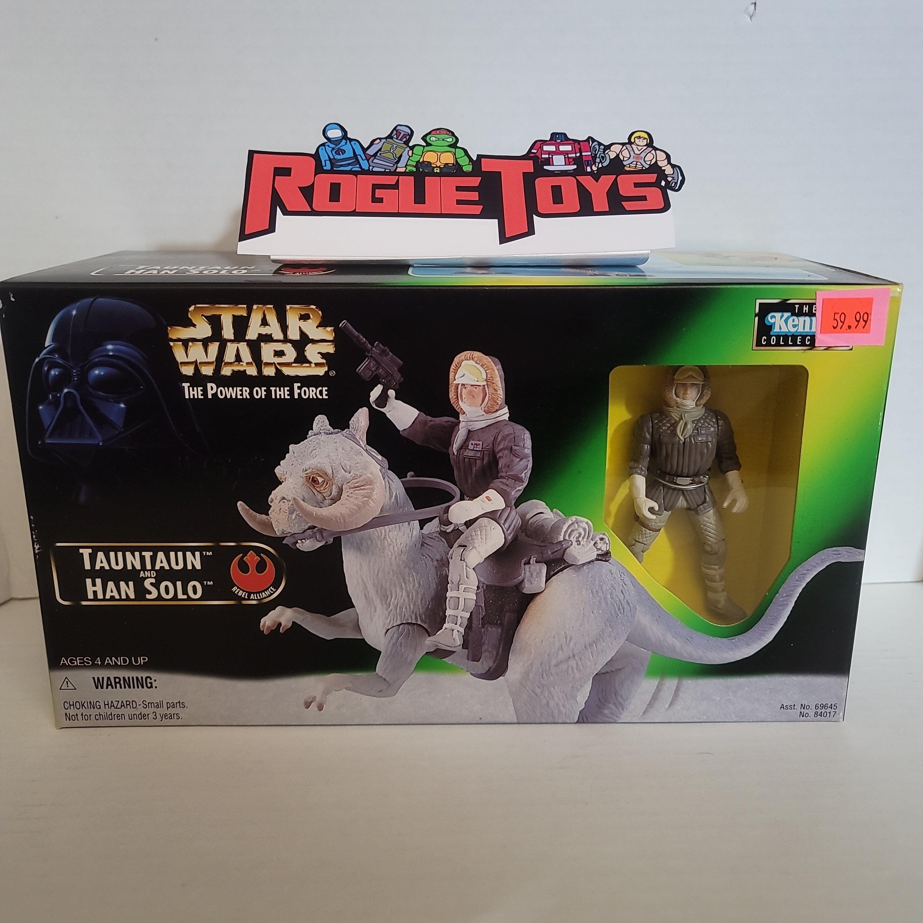 Kenner Star Wars Power of the Force Tauntaun and Han Solo - Rogue Toys