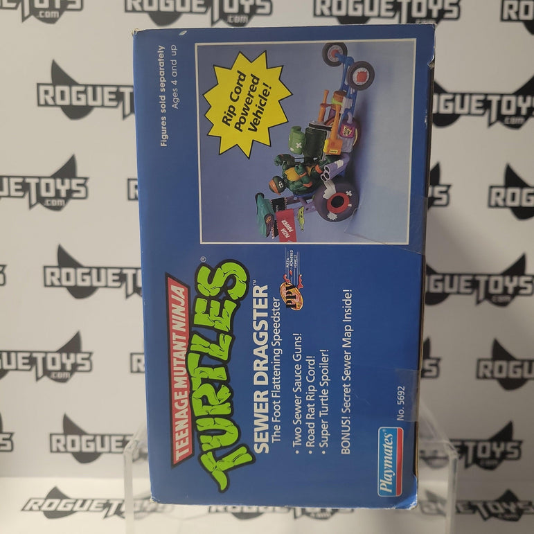 PLAYMATES (1990) Teenage Mutant Ninja Turtles, Sewer Dragster - Rogue Toys