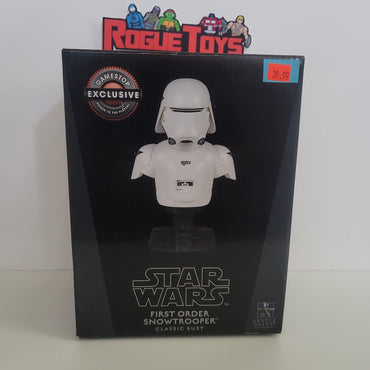 Gentle Giant Star Wars first order snow trooper classic bust - Rogue Toys