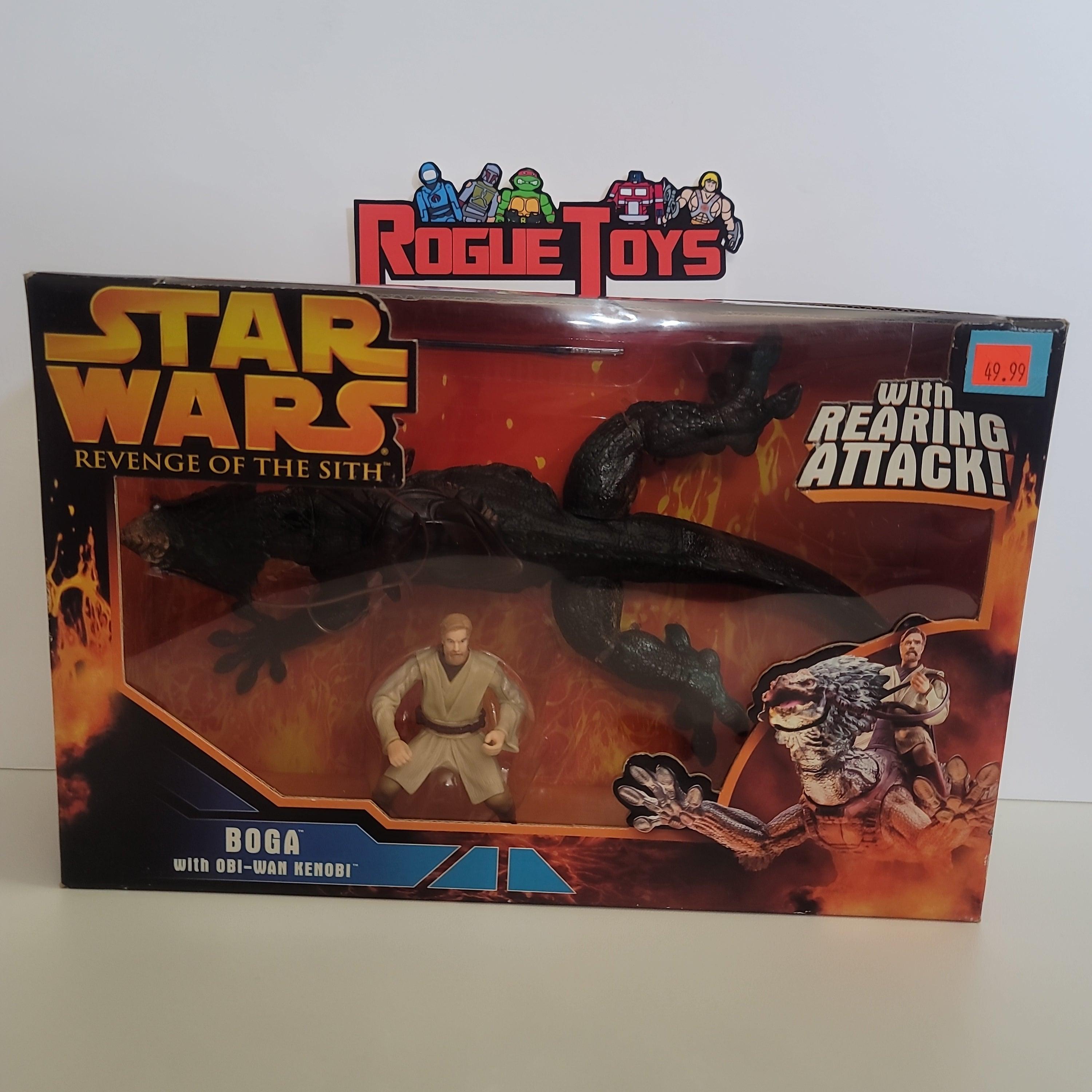Hasbro Star Wars Revenge of the Sith Boga and Obi-Wan Kenoni - Rogue Toys