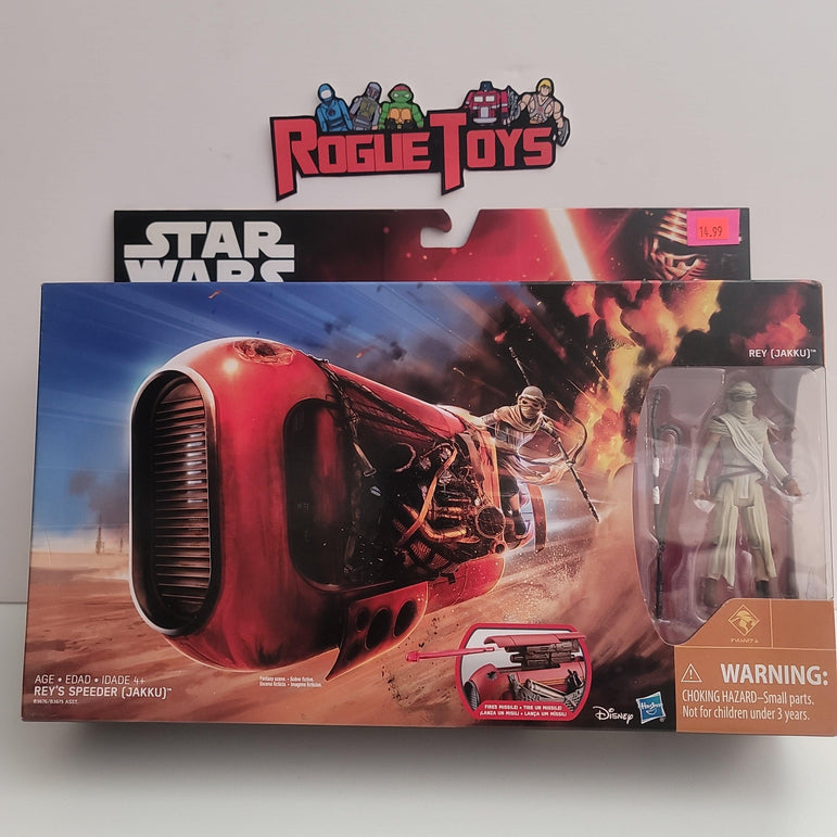 Hasbro Star Wars the force awakens Rey's speeder jakku - Rogue Toys