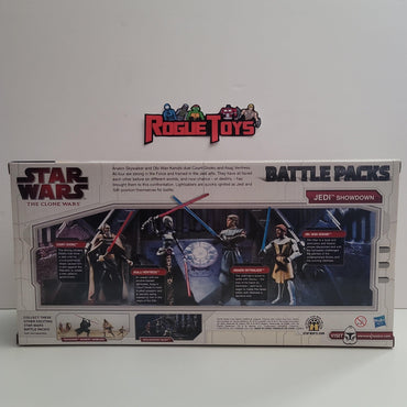 Hasbro Star Wars legacy collection Battle packs Jedi showdown - Rogue Toys