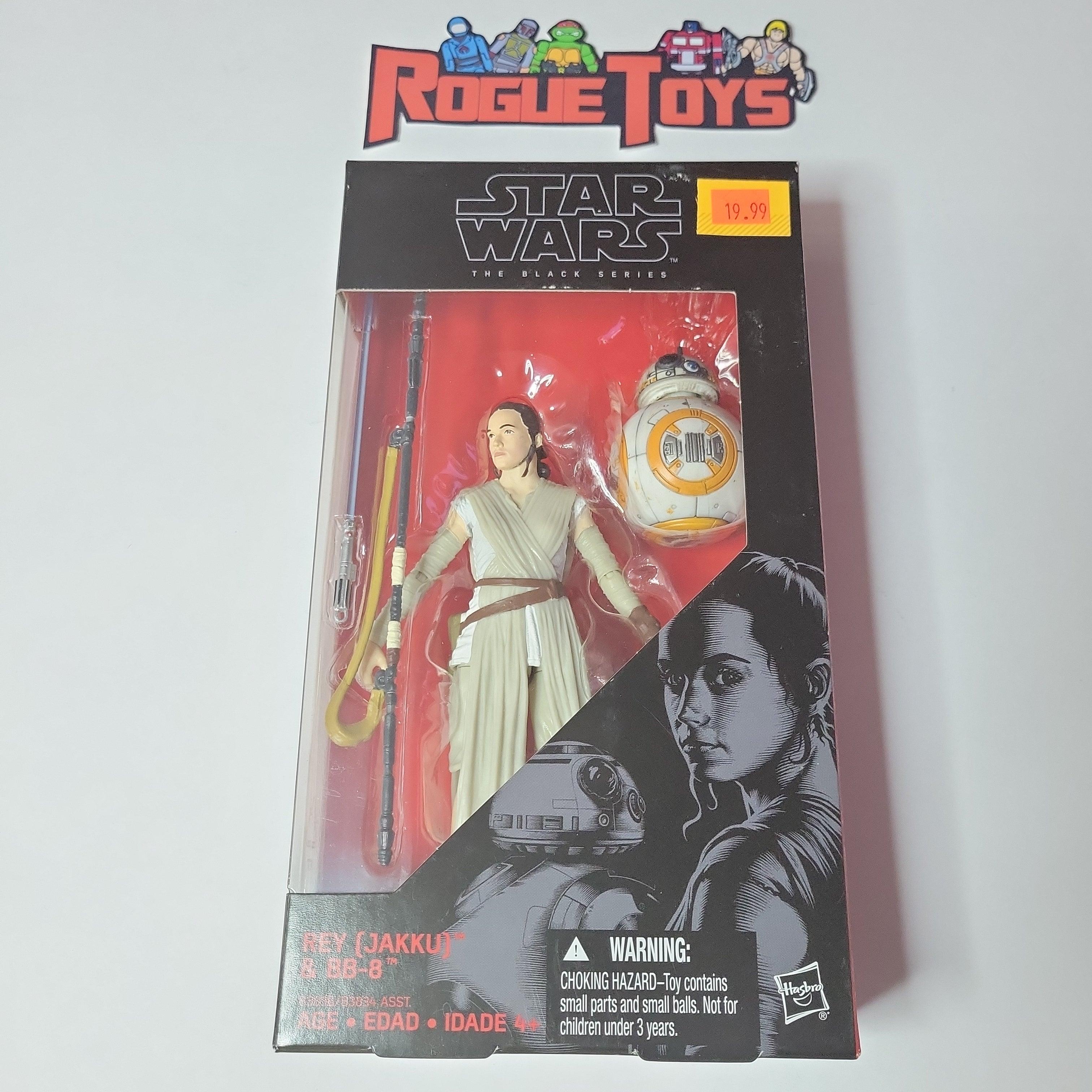 HASBRO Star Wars the Black Series, Rey (Jakku) & BB-8 - Rogue Toys