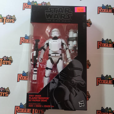 HASBRO Star Wars the Black Series first order flame trooper - Rogue Toys