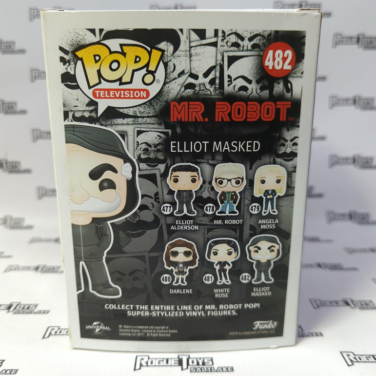 Funko POP! Television Mr. Robot Elliot Masked (Funko 2017 Summer Convention Exclusive) 482 - Rogue Toys