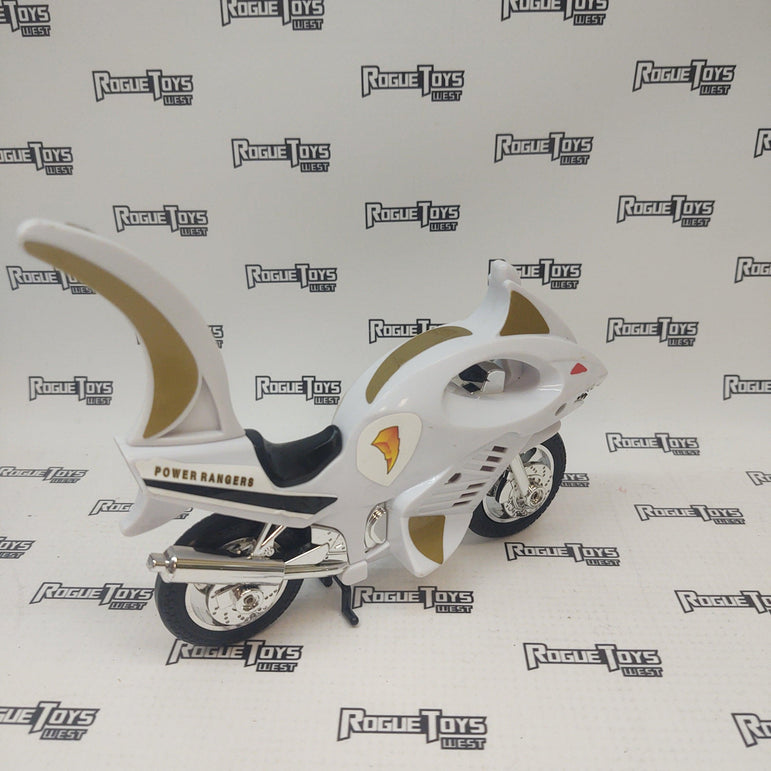 Bandai Mighty Morphin Power Rangers White Shark Cycle - Rogue Toys