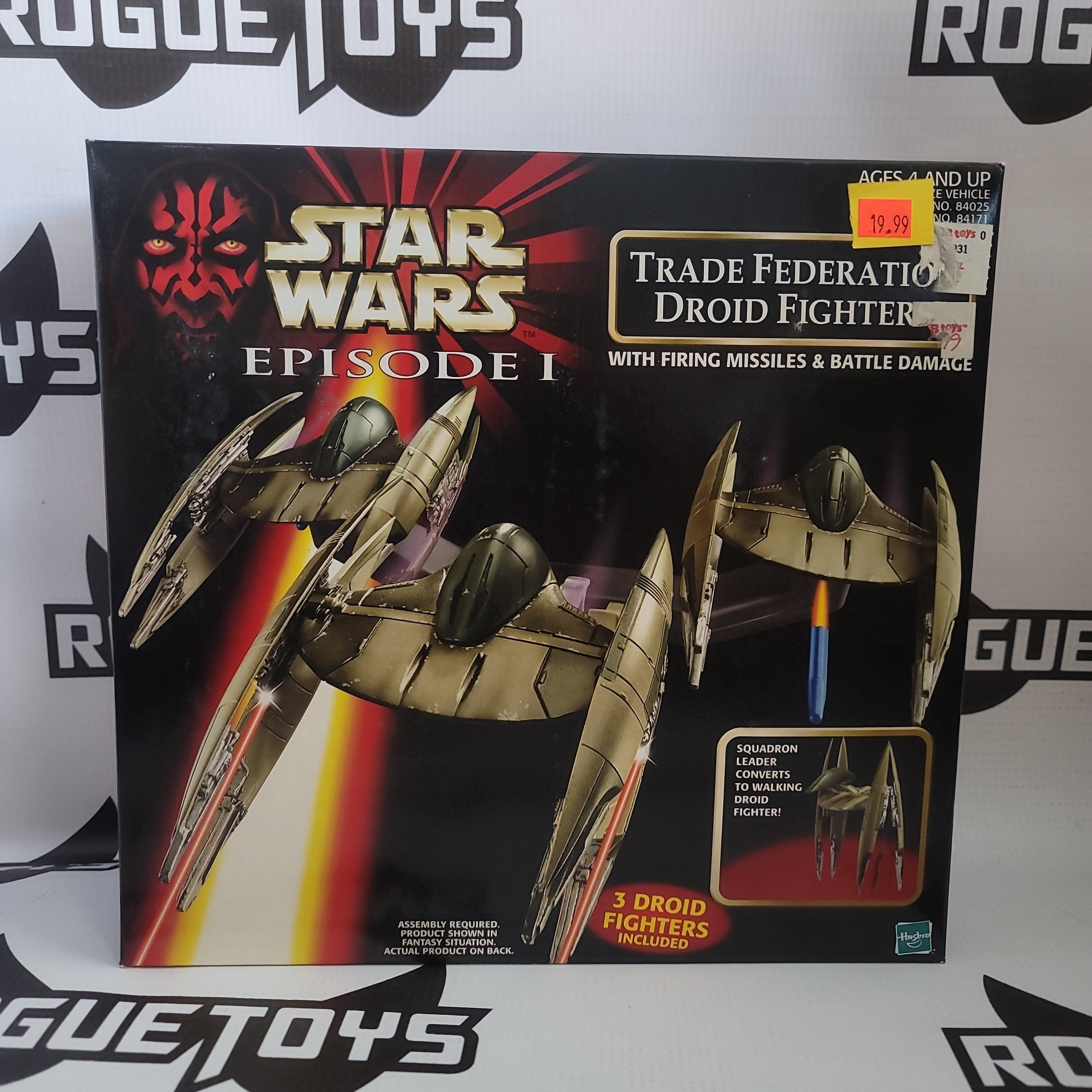 Hasbro Star Wars episode 1 Trade federation Droid fighter - Rogue Toys