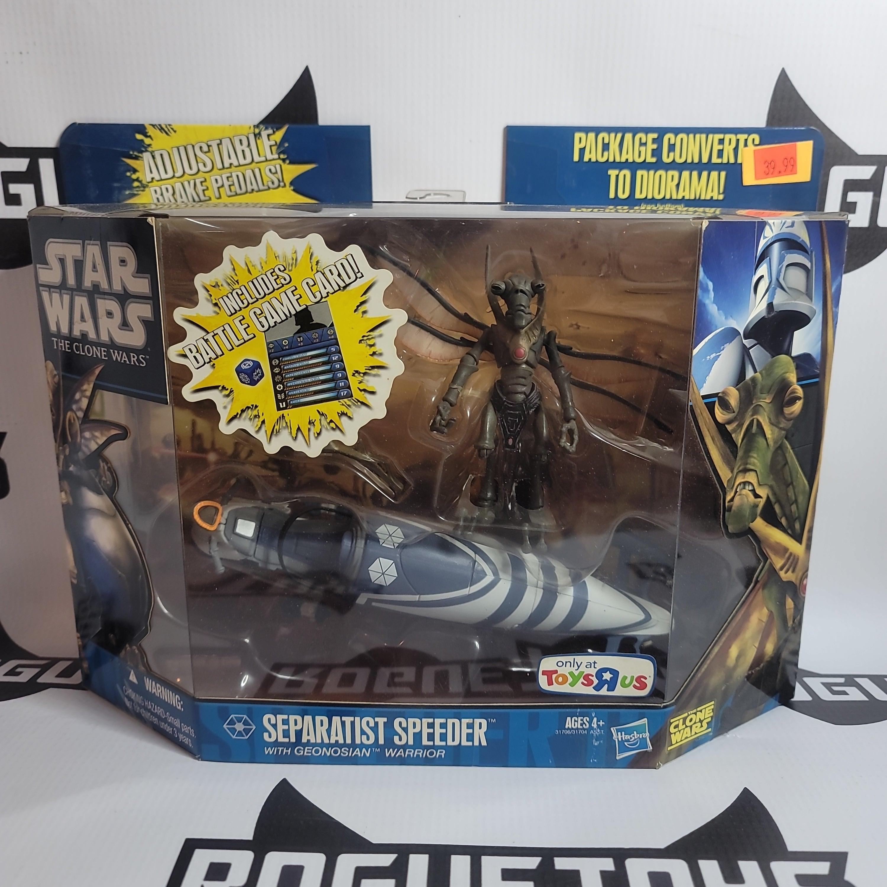Hasbro Star Wars the clone Wars Toys r Us exclusive separatist speeder - Rogue Toys