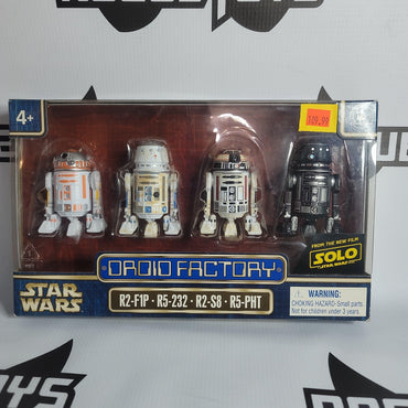 Disney parks Star Wars solo Droid factory r2f1p r5232 r2s8 r5pht - Rogue Toys