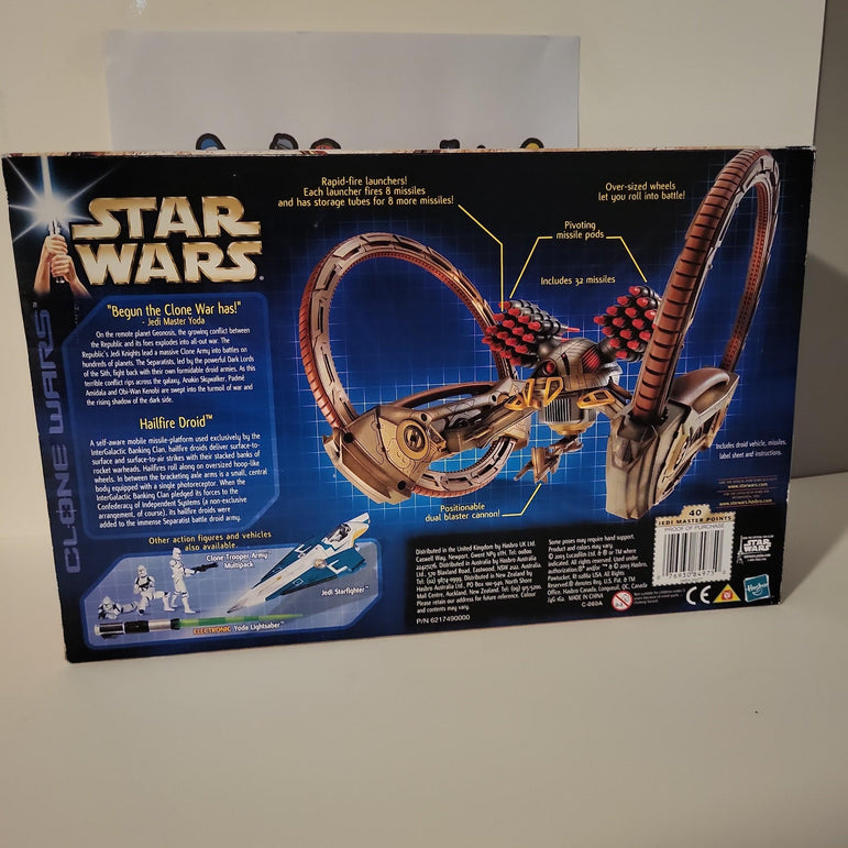 Hasbro- Star Wars the Clone Wars Hailfire Droid - Rogue Toys