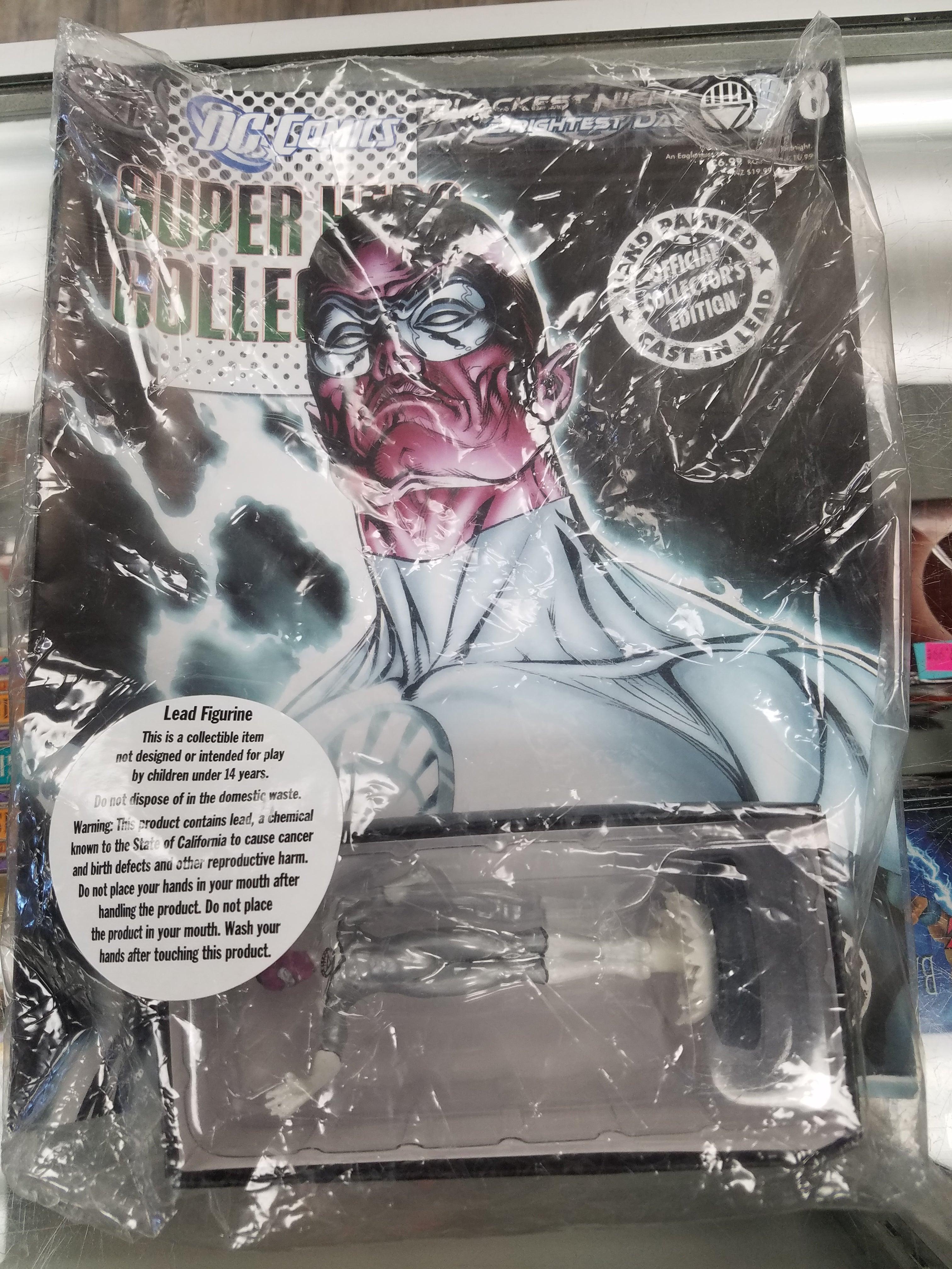 DC Comics Superhero Collection White Lantern Sinestro Lead