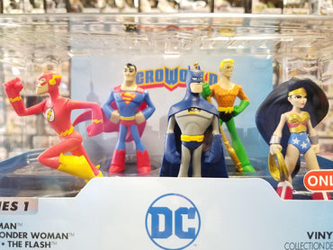 Funko Hero World Series 1 DC 5 Pack Batman Superman Wonder Woman Aquaman The Flash Target Exclusive