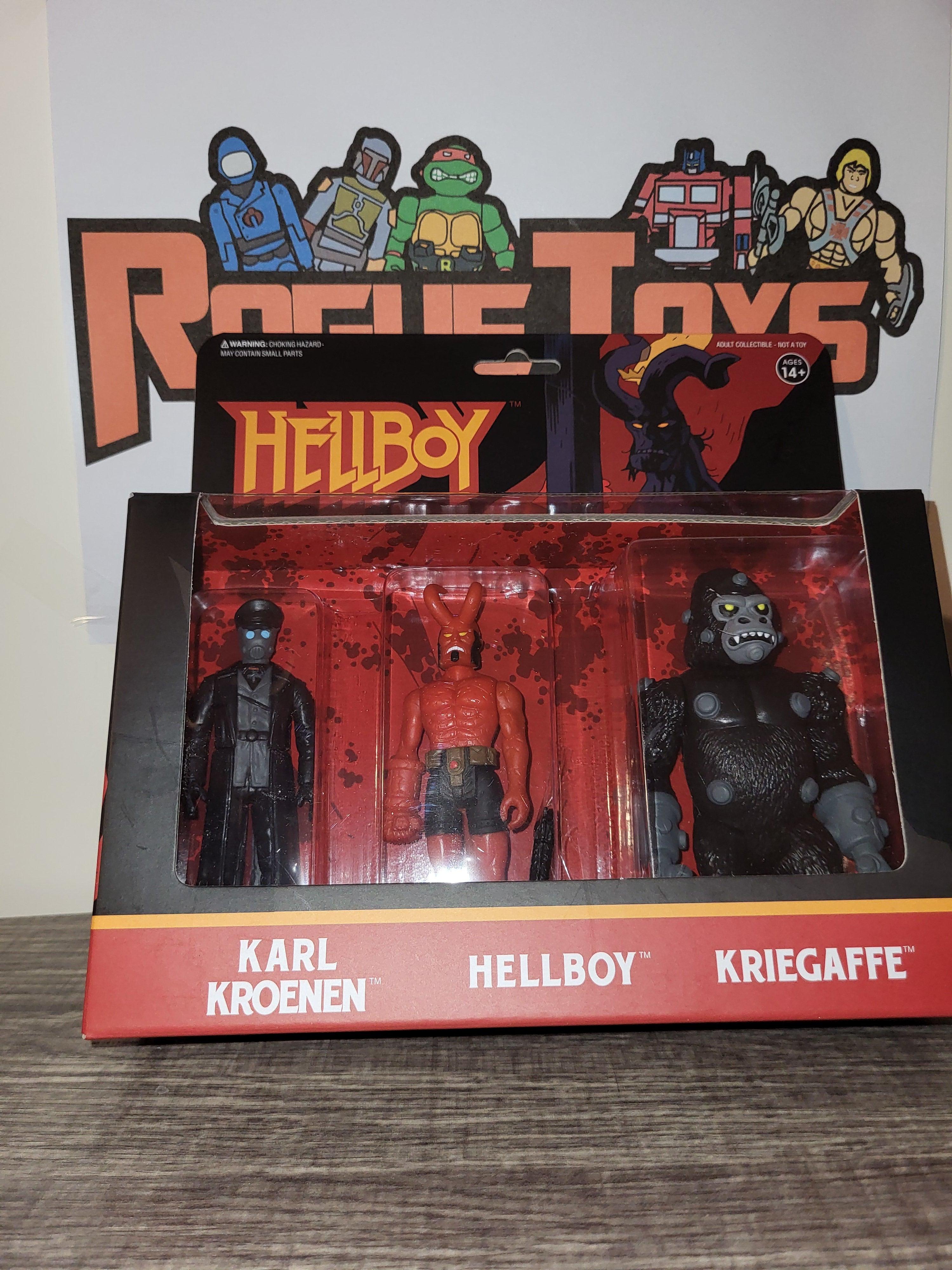 Reaction- Hellboy (pack A) - Rogue Toys