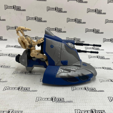 Star Wars Clone Wars Armored Scout Tank w/ Battle Droid - Rogue Toys