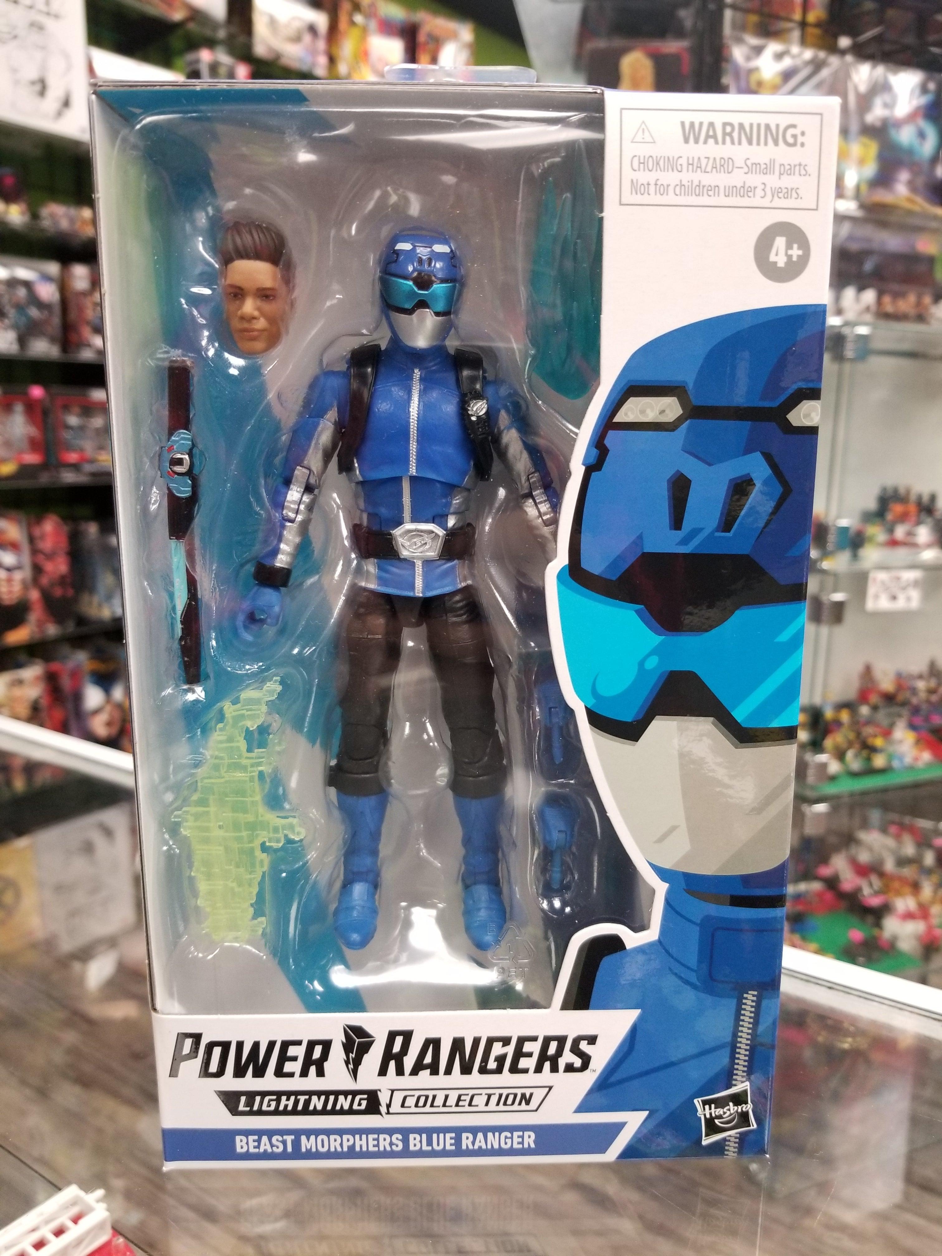 Hasbro Power Rangers Lightning Collection Beast Morphers Blue Ranger| Rogue  Toys