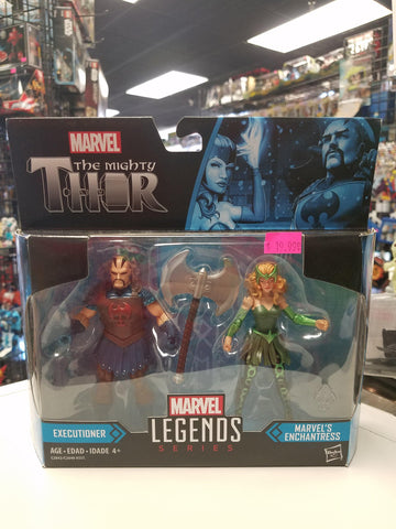 Marvel Legends Series The Mighty Thor Executioner & Enchantress - Rogue Toys