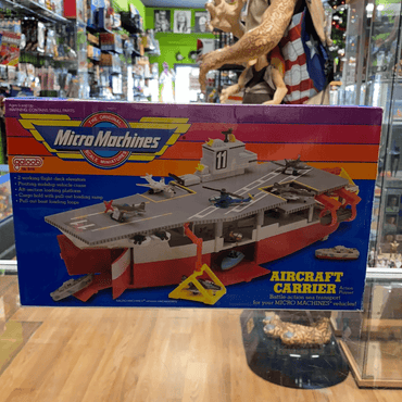 Galoob MicroMachines Aircraft Carrier Action Playset - Rogue Toys