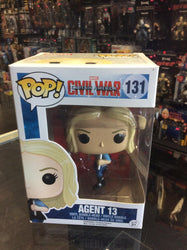Funko Pop Marvel captain America civil war agent 14 - Rogue Toys