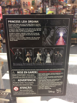 Star Wars 40th Anniversary The Black Series Princess Leia Organa Titanium Series - Rogue Toys