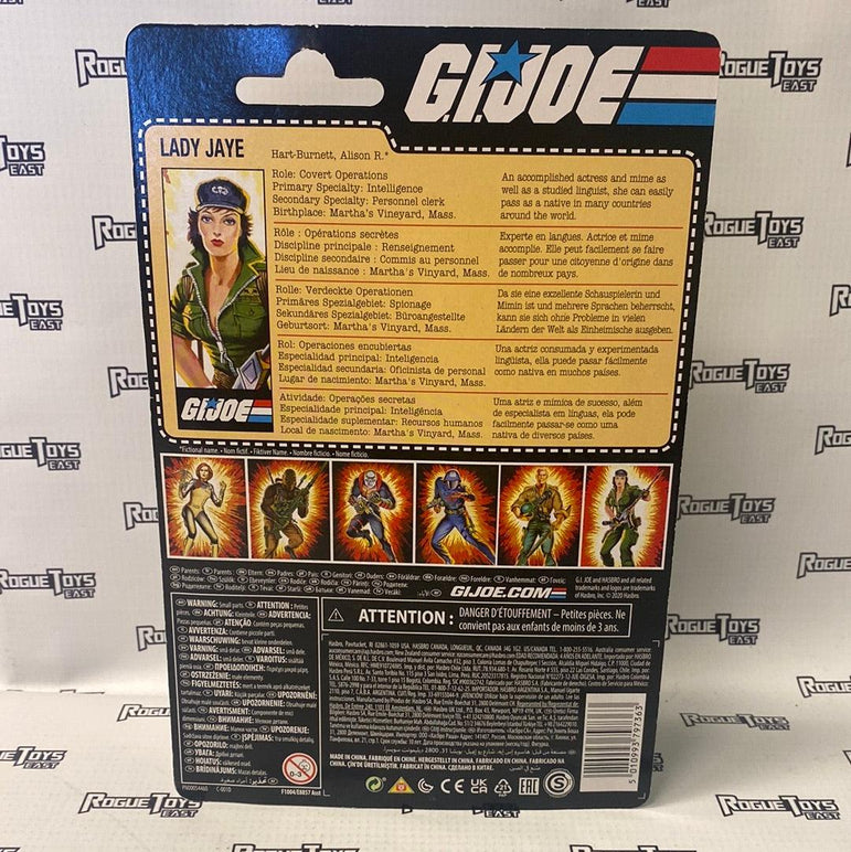 Hasbro GI Joe 2020-2021 Retro Lady Jaye - Rogue Toys