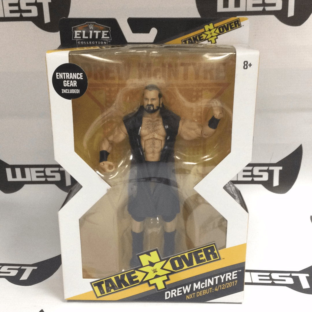 WWE Action Figure Drew McIntyre NXT TakeOver Elite Collection - Edizione Esclusiva Con Accessori - 5
