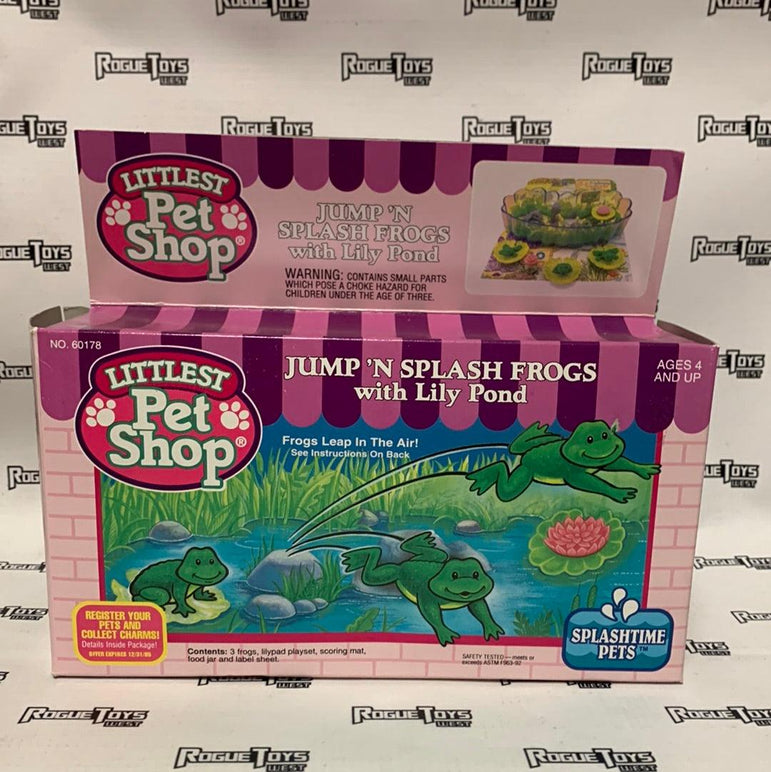 KENNER - LITTLEST PET SHOP - JUMP’N SPLASH FROGS WITH LILY POND - Rogue Toys