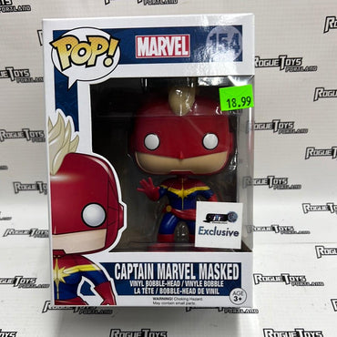 Funko POP! Marvel Captain Marvel Masked (GTS Exclusive) - Rogue Toys