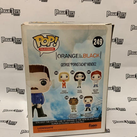 FUNKO POP! TELEVISION - ORANGE IS THE NEW BLACK - GEORGE “PORNSTACHE” MENDEZ #249 - Rogue Toys