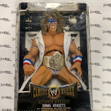 Jakks Pacific 1/25 Released WWE Classic Super Stars 14 Inch Ring Giant Ultimate Warrior - Rogue Toys