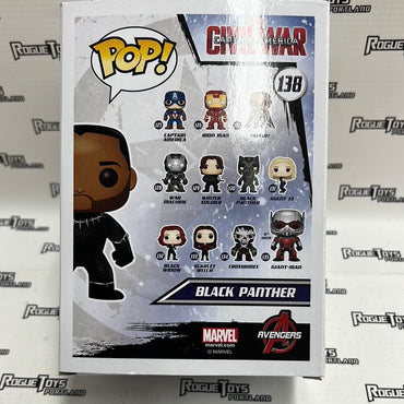 Funko POP! Marvel Captain America Civil War Black Panther (Walgreens) #138
