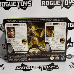 Hasbro GI Joe Toys R Us Exclusive The Rise of Cobra Sgt Stone, Speed Metal, and Grunt - Rogue Toys