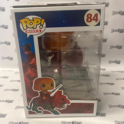 Funko Pop! Rides Masters of the Universe- He-Man on Battle Cat 84 Flocked Target Con Exclusive - Rogue Toys