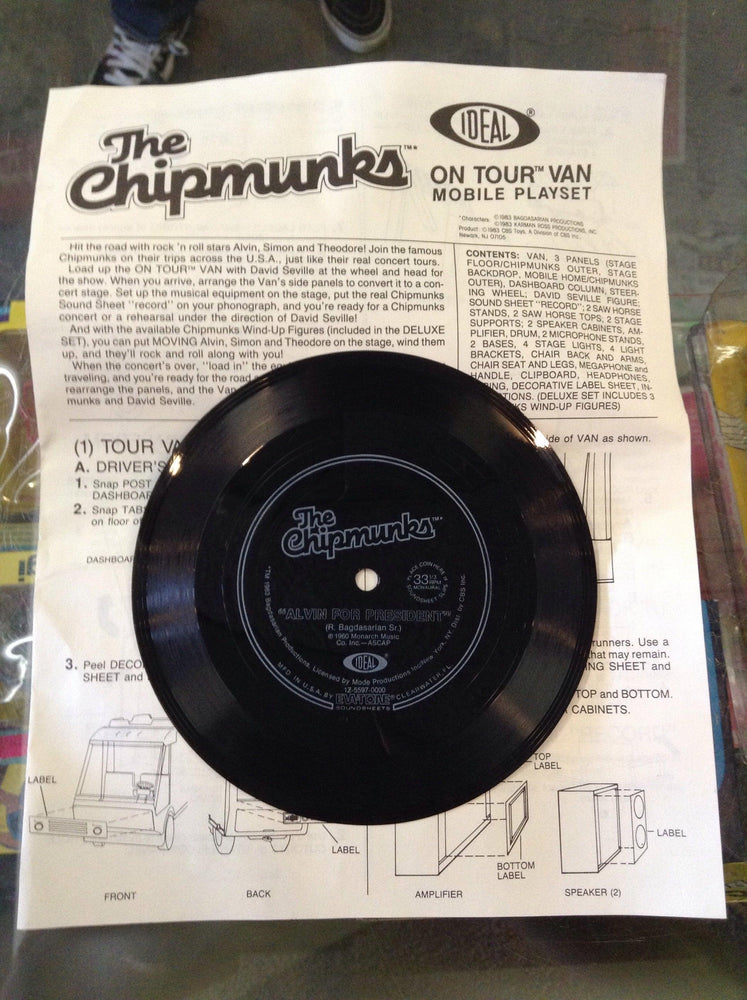 The Chipmunks On Tour Van Traveling Playset - Rogue Toys