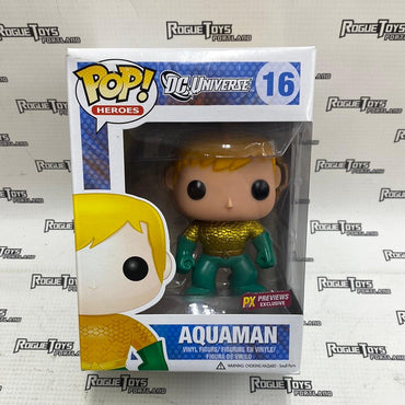 Funko POP! Heroes DC Universe Aquaman #16 PX Exclusive - Rogue Toys