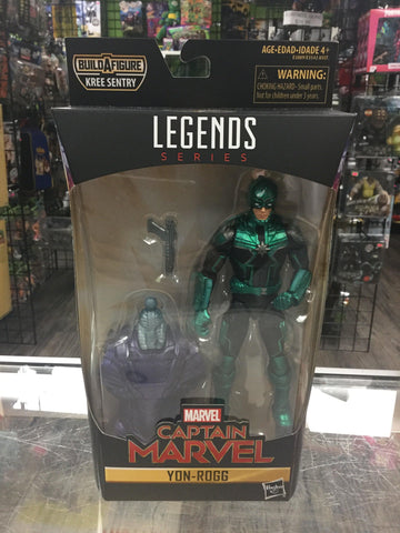Marvel Legends Captain Marvel Kree build a Figure Wave Yon-Rogg Hasbro - Rogue Toys
