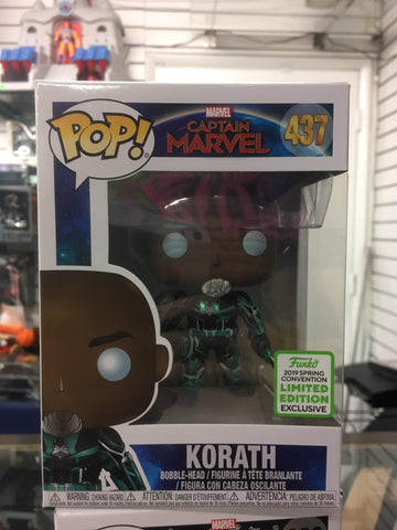 Funko POP! Captain Marvel- Korath #437 Exclusive - Rogue Toys