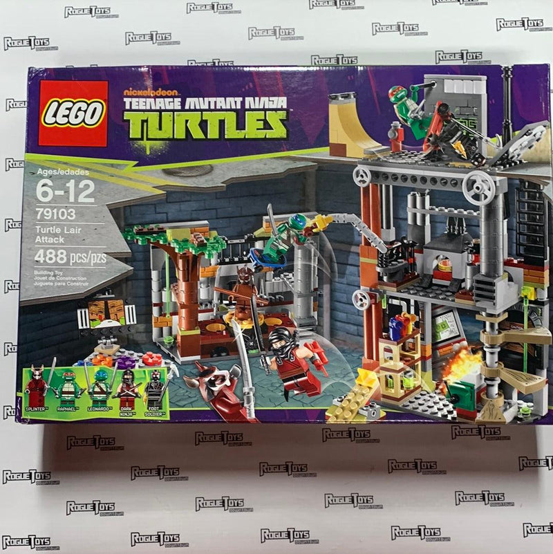 Lego discount turtle lair