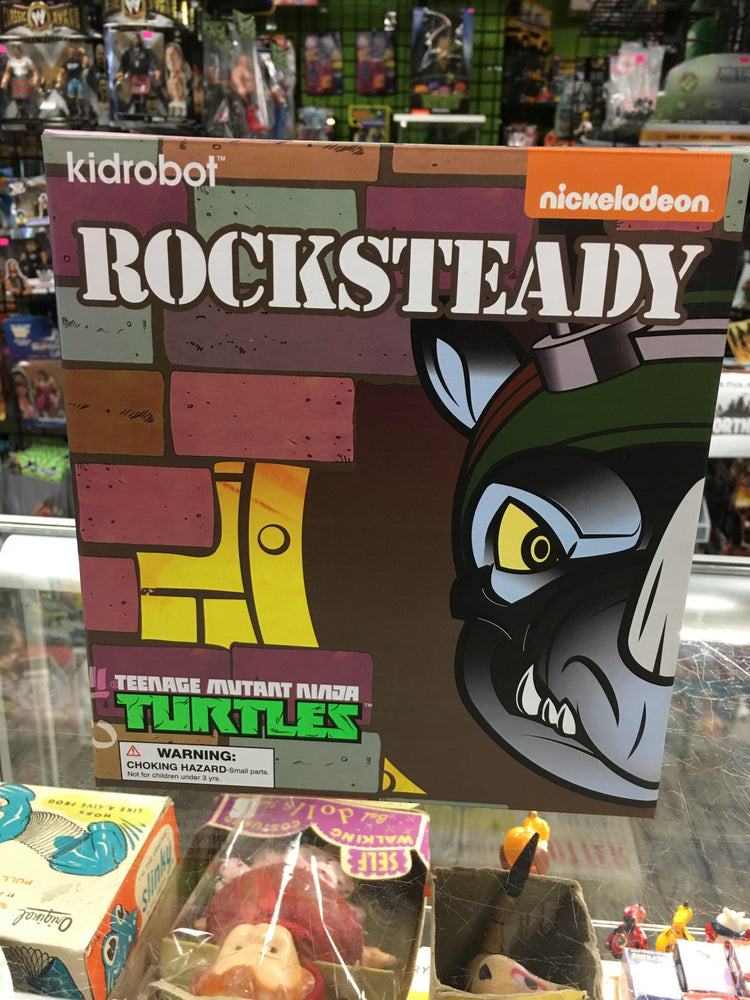 TMNT Teenage Mutant Ninja Turtles 7” Rocksteady Kid Robot - Rogue Toys