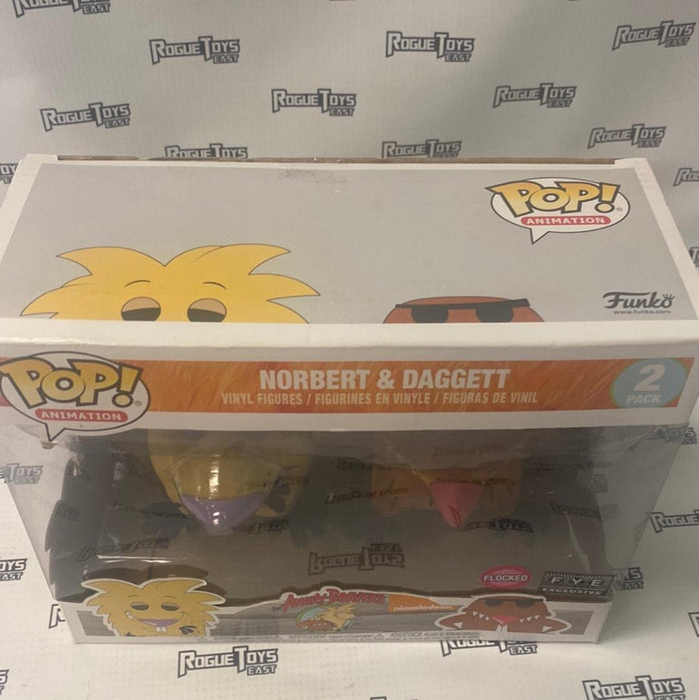 Funko pop! animation angry beavers- norbert & daggett 2-pack fye exclu