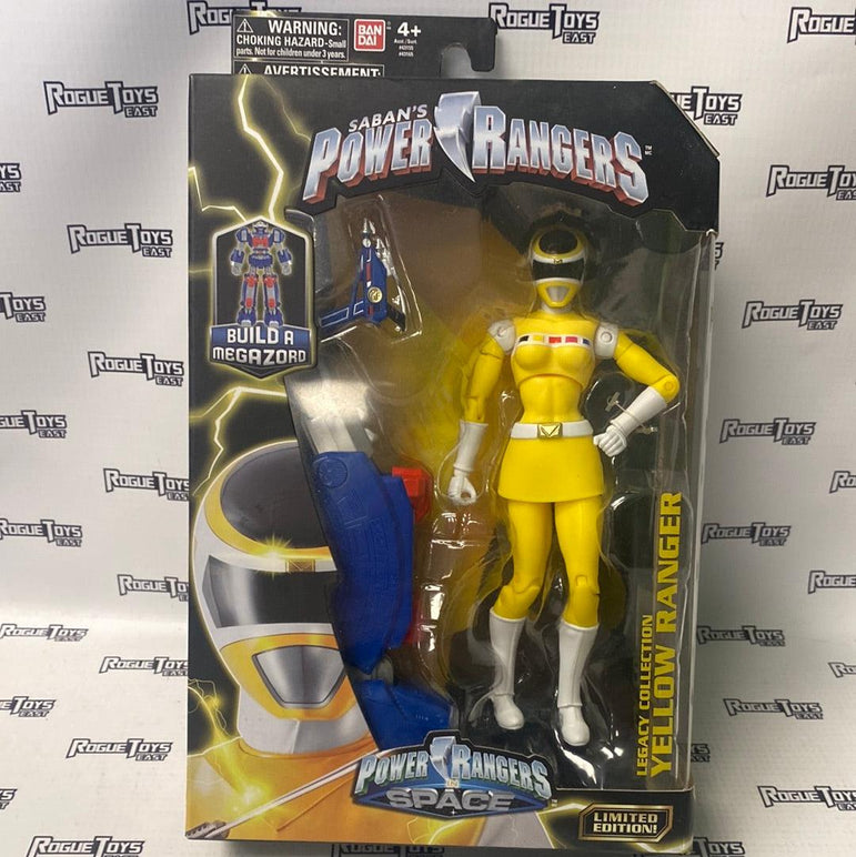 Bandai Power Rangers Space Legacy Collection Yellow Ranger