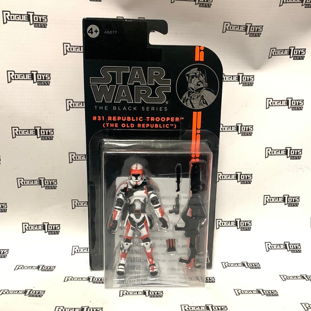 HASBRO STAR WARS THE BLACK SERIES 31 REPUBLIC TROOPER THE OLD R Rogue Toys